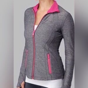 LULULEMON DEFINE JACKET ULTRA SOFT GRAY PINK HEATHERED SLATE
WOMEN'S SIZE 8